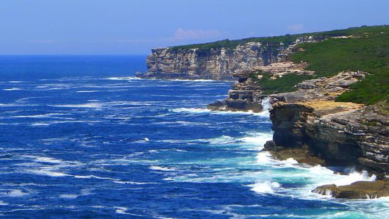 Landschaften wie Urlaubs-Karten
