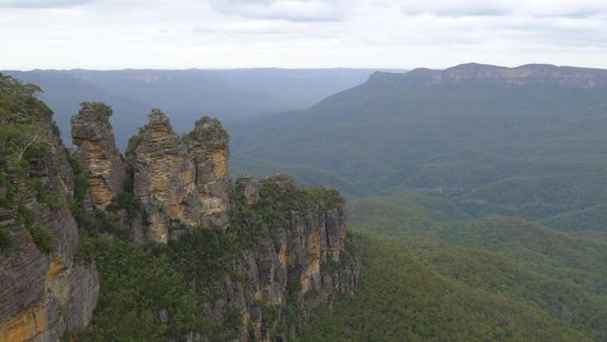 Die berühmten "3 Sisters", müssen schon mit abgelichtet werden