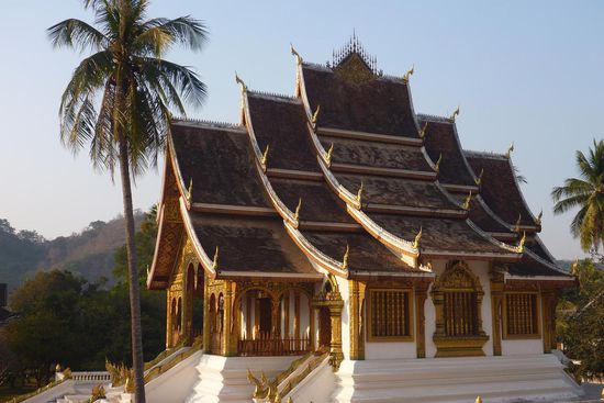 Auf dem Gelände des ehemaligen Königspalastes....