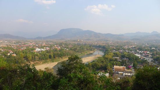 ...und man hat einen schönen Rundumblick auf die Stadt und das Umland