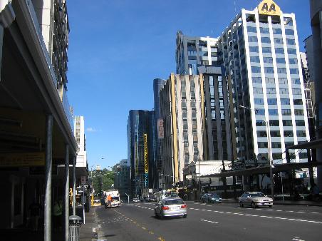Im Centrum von Auckland
