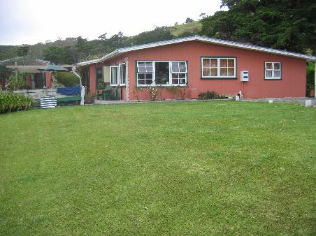 unser Hostel in Omapere - Globetrekkers Lodge -