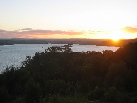 Sonnenuntergang in Opito Bay - Kerikeri Inlet -