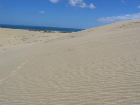 riesige Sandduenen