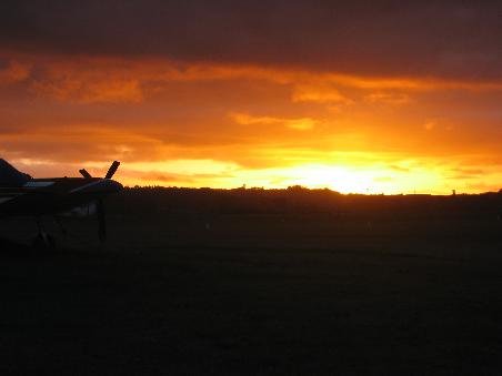 Sonnenuntergang in Kerikeri