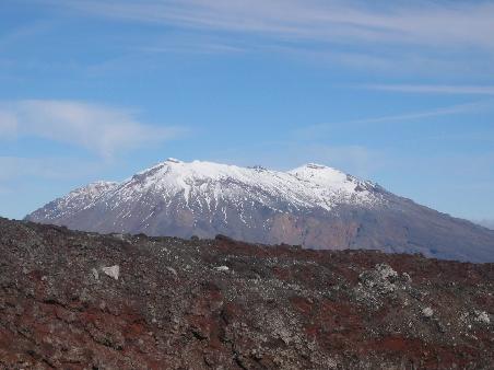 Craterrand mit Mt.Ruapehu