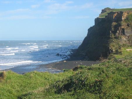 Westkueste bei Hawera