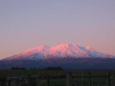 Abstimmung am Mt. Ruapehu