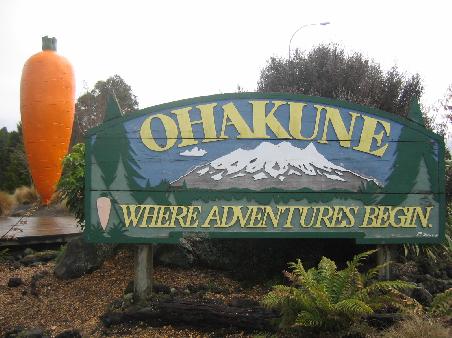or "where adventures ends" - Auf Wiedersehen Ohakune