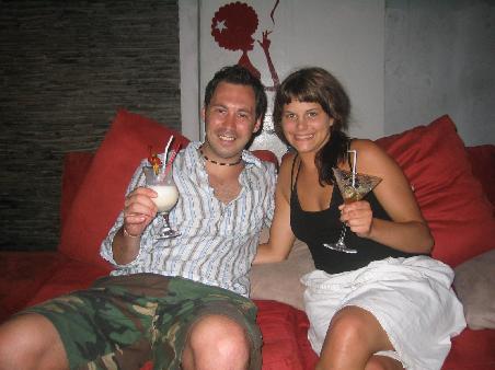leckere cocktails in der horizontal lounge auf die kleine lara