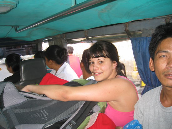 in nem jeepney kann´s schon mal eng werden!
