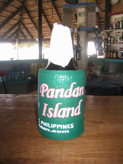 welcome drink! endlich angekommen auf Pandan Island!