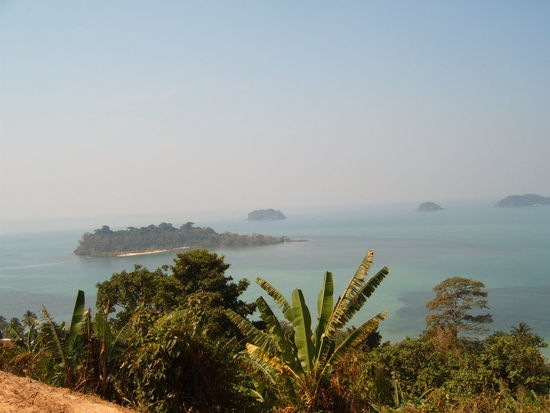 Blick vom Restaurant