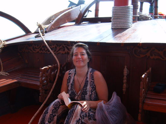 Ich fahre erneut Schnorcheln und Angeln