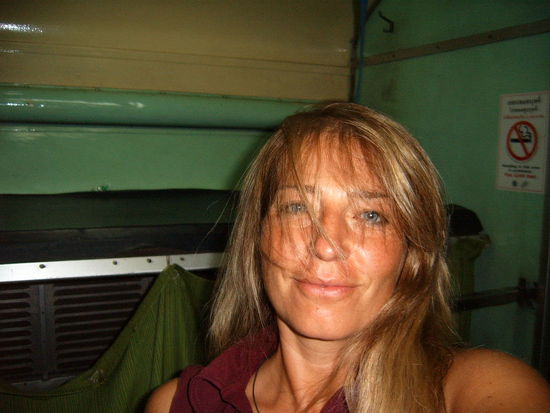 Nachtzug von Bangkok in den Nordosten Thailands.Kostenpunkt fuer oberes Etagenbett: 488 Bath