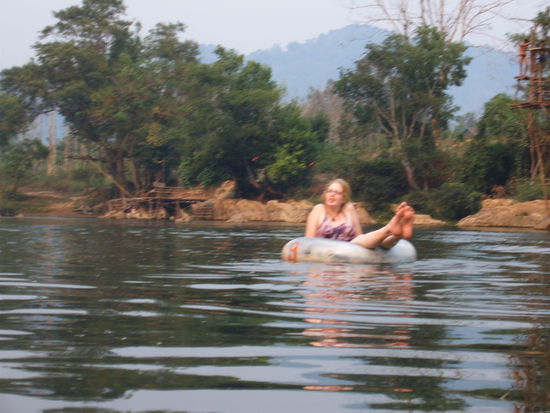 Die Schwedin im Reifen.