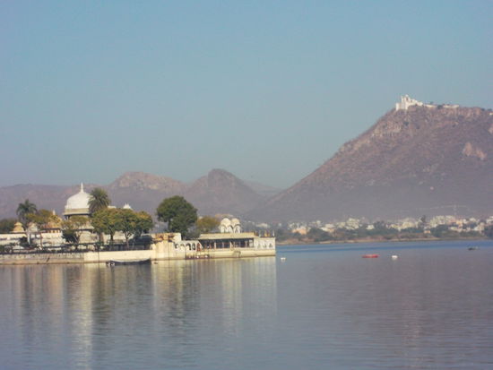 Toller Ausblick auf den See ... nach links