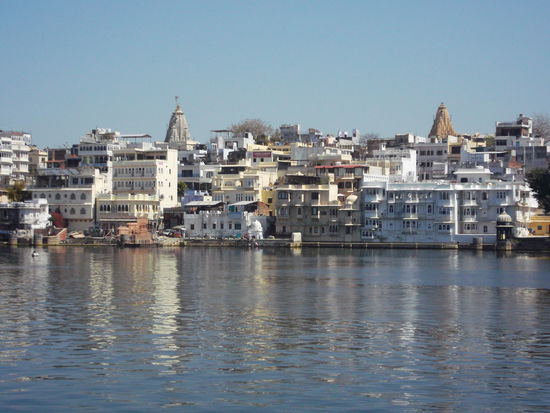 ... oder von der anderen Seite auf die Stadt.