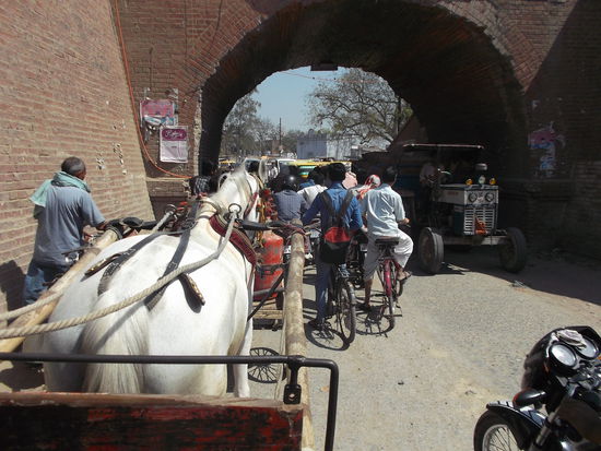 ... und selbst da besteht "Staugefahr indischer Art".