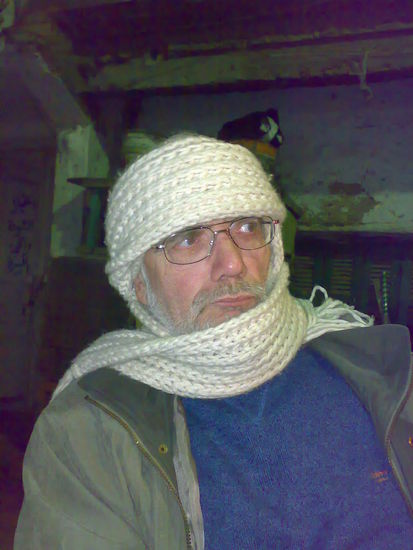 Etwas Tarnung aber eigentlich fühlte ich mich recht sicher in Kairo.