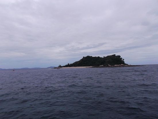 Winzig aber schön, die Insel.