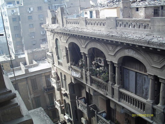 Nein, wirklich kein schöner Ausblick aus dem Hotelfenster.