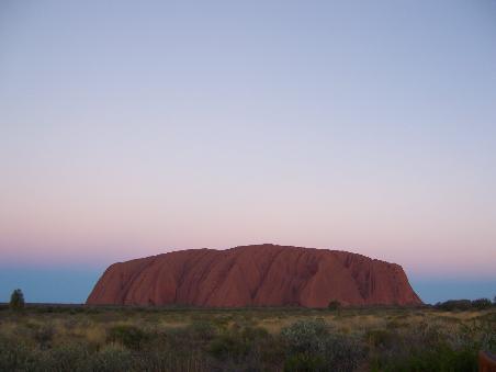 und noch zwei mal der Uluru