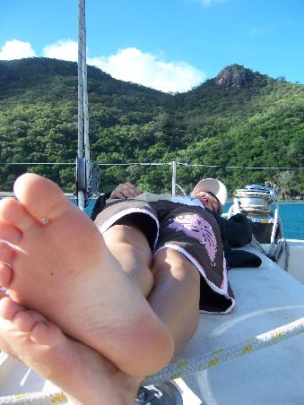 Entspannung fuer mich an Bord