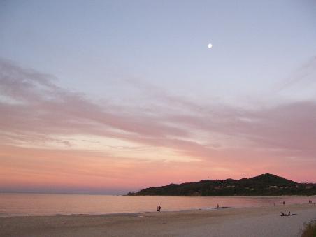 und hier der Sonnenuntergang