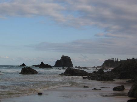 ...und immer noch die Kueste von Narooma