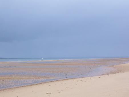 Ebbe an der Nordkueste von Phillip Island