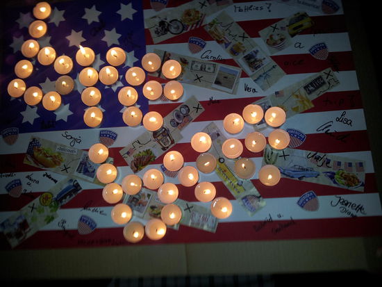 Abschiedsgeschenk mit Überraschungsparty unserer wunderbaren Freunde vom Pferdeparadies