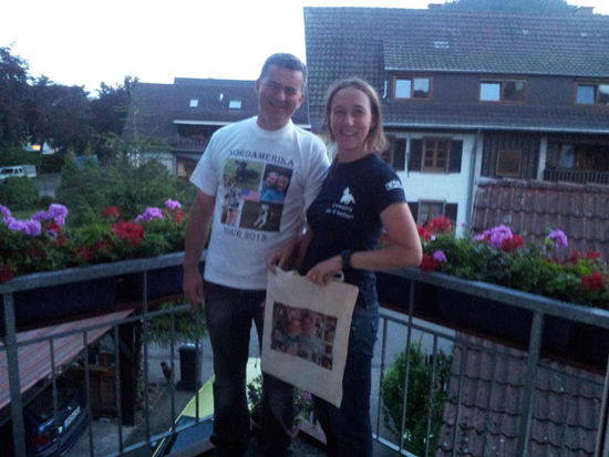 und weitere tolle Abschiedsgeschenke unserer fantastischen Freunde