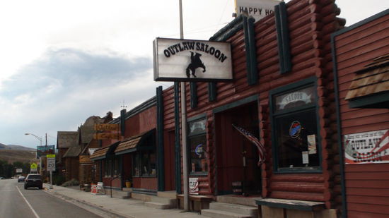 Dubois, eine authentische Westernstadt am Wind River gelegen. Ehemaliges Stammesgebiet der Sheepeater (Indianerstamm der Shoshone).