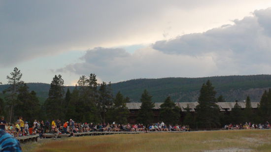 Das Warten auf den Ausbruch...