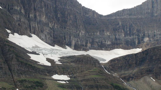 Going to the sun Mountain mit Gletscher