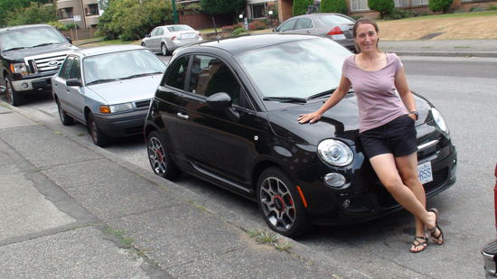 unser Auto in Vancouver 