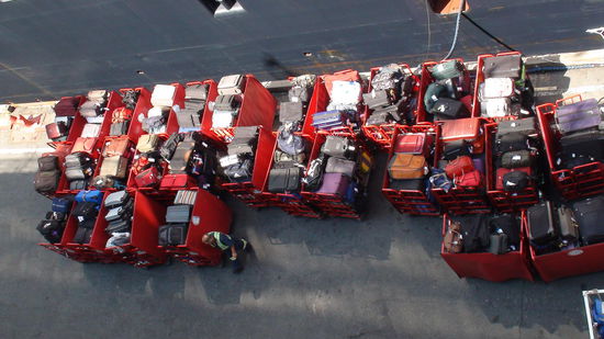 Das Einschiffen hat begonnen.