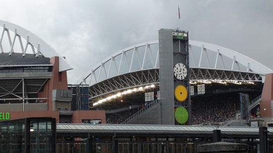 Heimspiel der Seattle Seahawks  (American-Football-Team in der NFL) im  CenturyLink Field.