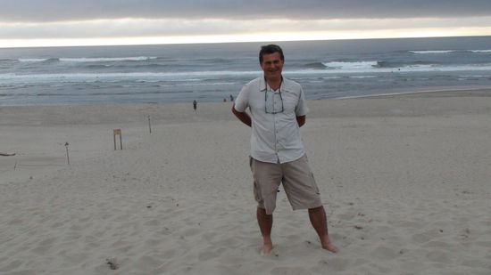 So schön, mein Mathias und das Meer.