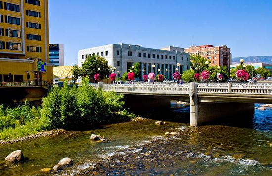 Truckee River in Reno