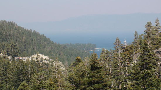Blick vom Trail auf Lake Tahoe