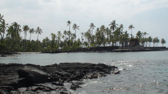 Honaunau Bay mit Blick auf den historischen National Park