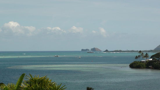 Blick entlang der Ostküste