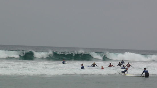 Surf Lesson am La Jolla Beach