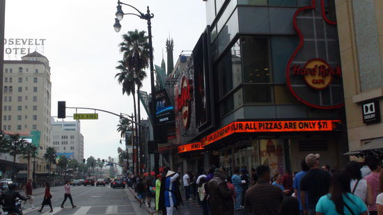 Am Hollywood Boulvard...