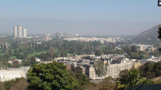 Da unten sind die Filmstudios.