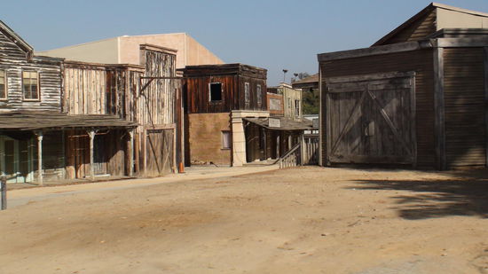 Kulissen einer Westernstadt