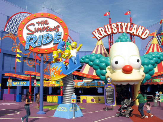 Der Simpson Ride. Das war ein Spaß, für Heli und mich