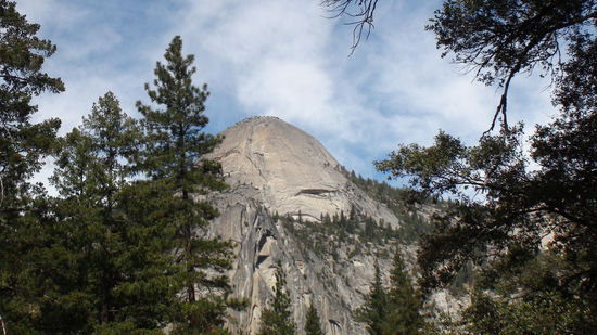 Rückseite des Half Dome